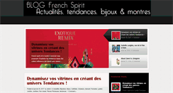 Desktop Screenshot of blog.french-spirit.com